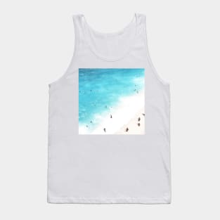 Beach, aerial view Tank Top